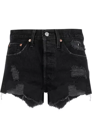 Levi's Damen Shorts - Shorts mit ausgefranstem Saum