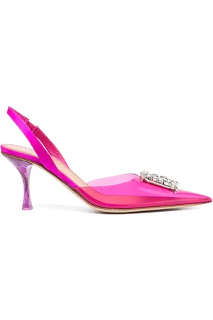 Dsquared2 Slingback-Pumps mit Logo 80mm