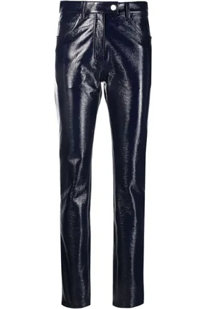 Courrèges Straight-Leg-Hose aus Vinyl
