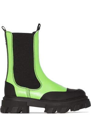 Ganni Stiefeletten mit dicker Sohle