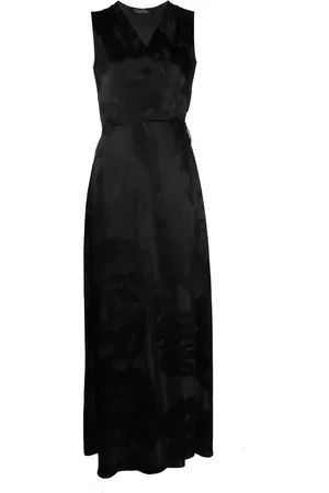 CARINE GILSON Jacquard-Seidentop