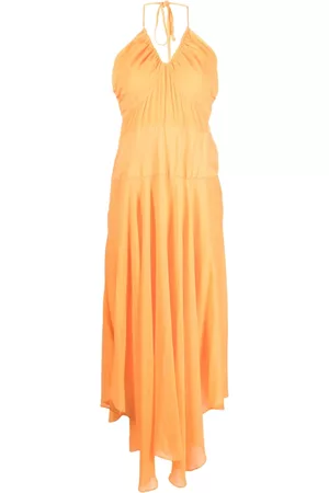 DKNY Damen Freizeitkleider - Maxikleid mit Knitteroptik
