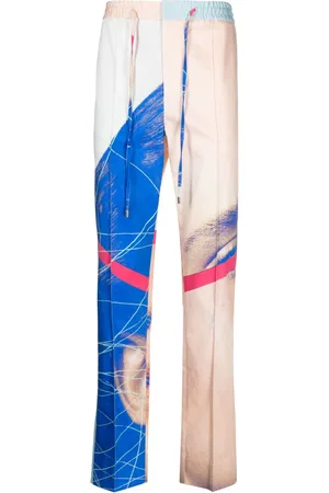 Limitato Gerade Hose mit Malerei-Print