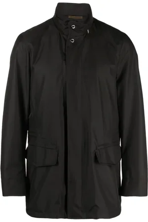 MOORER Kapuzenjacke mit Kordelzug