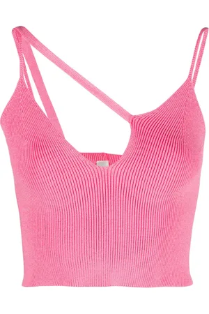 LANEUS Asymmetrisches Stricktop