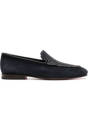 santoni Gough Loafer mit Webmuster