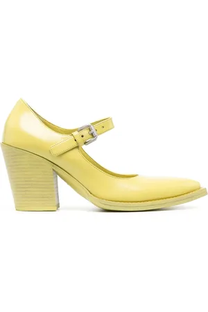 Prada Pumps aus gebürstetem Leder 95mm
