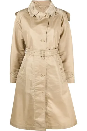 Moncler Trenchcoat mit Kapuze