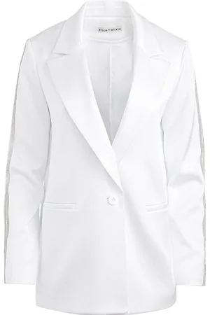 ALICE+OLIVIA Denny Blazer mit Kristallen