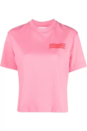 Lacoste Damen Shirts - T-Shirt mit Logo-Print