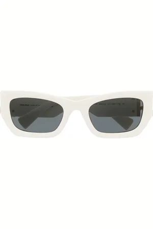 Miu Miu Sonnenbrille mit eckigem Gestell