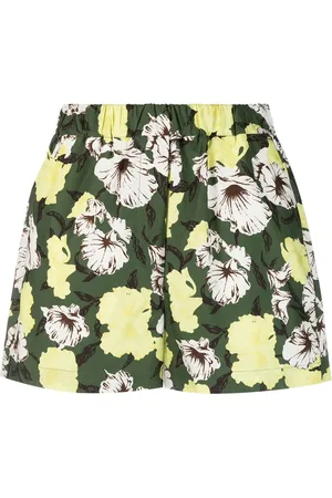 Msgm Shorts mit Blumen-Print