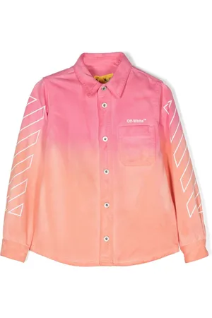 OFF-WHITE Hemd mit Batikoptik