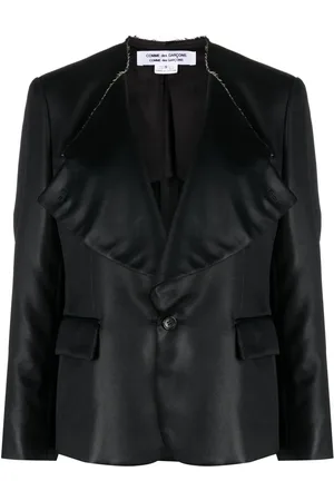 Comme des Garçons Blazer mit fallendem Revers