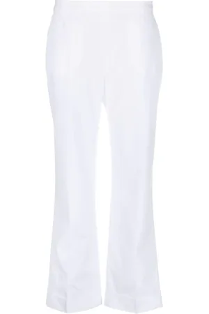 Aspesi Cropped-Hose mit ausgestelltem Bein