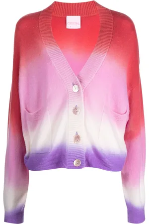 CRUSH Cardigan mit Farbverlauf