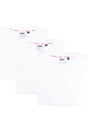 GCDS Set aus drei T-Shirts mit Logo-Print