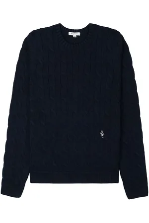 Sporty & Rich Pullover mit Zopfmuster