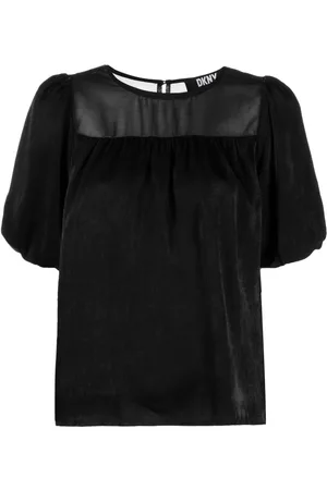 DKNY Damen Blusen - Bluse mit gerafftem Detail