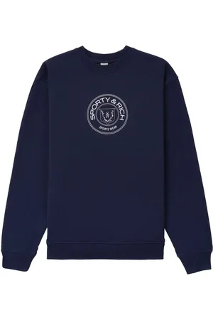 Sporty & Rich Sweatshirt mit Wappen-Print