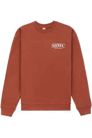 Sporty & Rich Upper East Side Sweatshirt mit Logo-Print