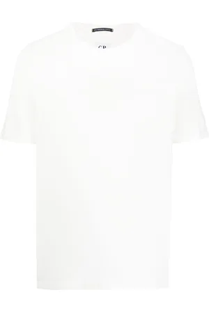 C.P. Company T-Shirt mit Logo-Stickerei