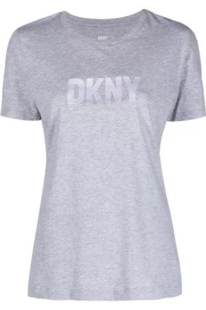 DKNY Damen Shirts - T-Shirt mit Logo