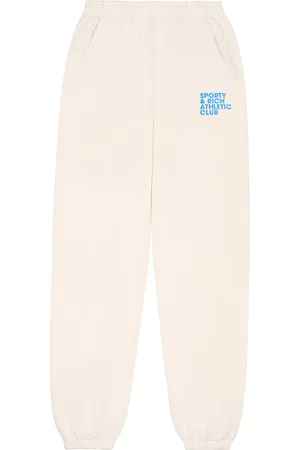 Sporty & Rich Jogginghose mit Slogan-Print
