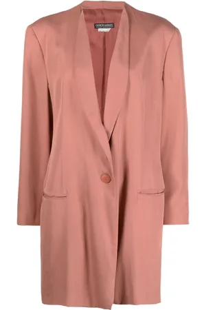 Giorgio Armani 1990s Blazer mit Schalkragen