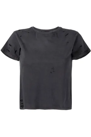 Cynthia Rowley T-Shirt mit Lochmuster