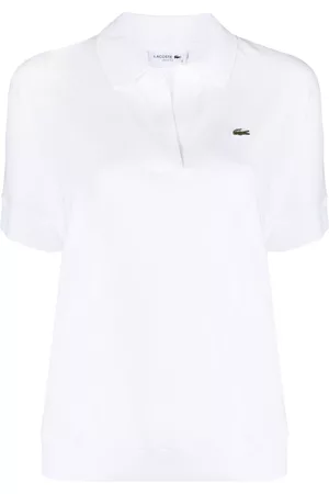 Lacoste Damen Poloshirts - Poloshirt mit Logo-Stickerei