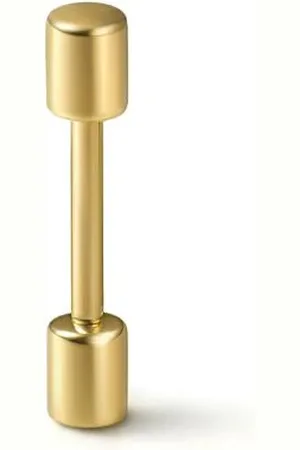 SHIHARA 18kt Bar Pin Gelbgoldohrring