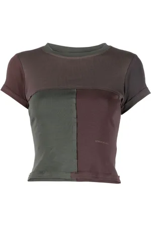 ECKHAUS LATTA Cropped-Top mit Einsätzen