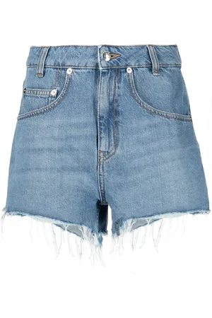 IRO Ausgefranste Jeans-Shorts