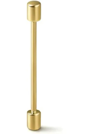 SHIHARA 18kt Twist Pin 02 Gelbgoldohrring