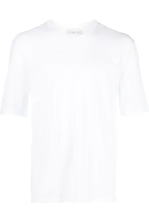 LANEUS T-Shirt mit Rundhalsausschnitt