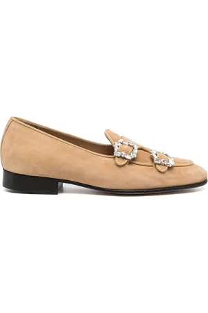 Edhen Milano Loafer mit Kristall-Schnalle