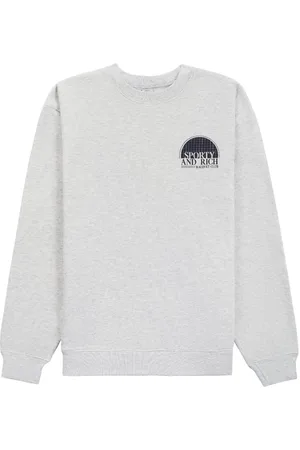 Sporty & Rich Sweatshirt mit "Raquet Club"-Print