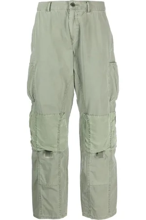 JOHN ELLIOTT Halbhohe Straight-Leg-Hose