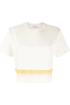 Lanvin T-Shirt mit Fransen