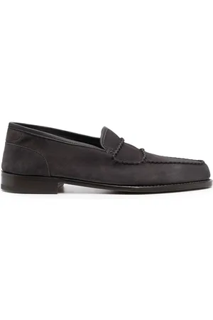 JOHN LOBB Penny-Loafer aus Wildleder