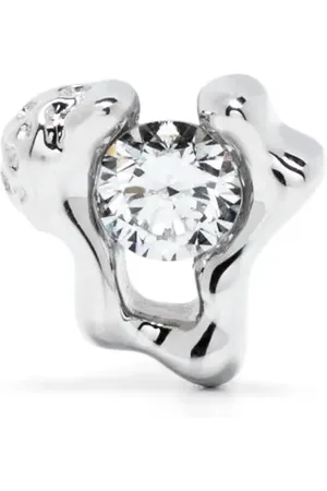 Maria Black 18kt Weißgoldohrstecker mit Diamanten