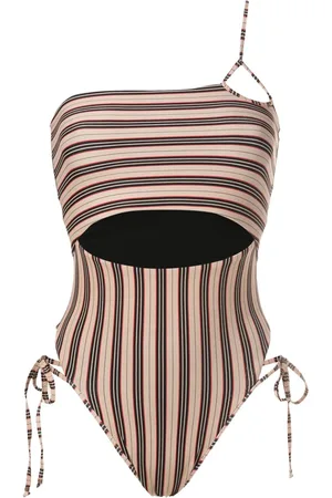 AMIR SLAMA One-Shoulder-Badeanzug