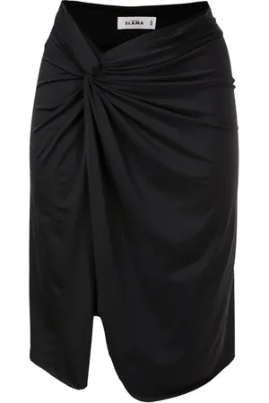 AMIR SLAMA Asymmetrisches T-Shirt