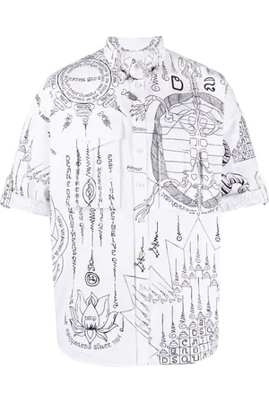 Dsquared2 Hemd mit grafischem Print
