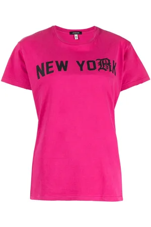 R13 T-Shirt mit Text-Print