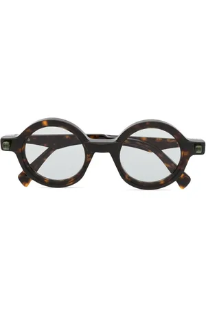 KUBORAUM Q7 Brille mit rundem Gestell