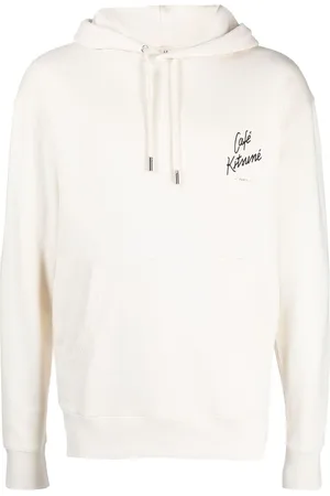 Café Kitsuné Hoodie mit Logo-Print