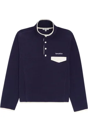 Sporty & Rich Sweatshirt mit Knöpfen