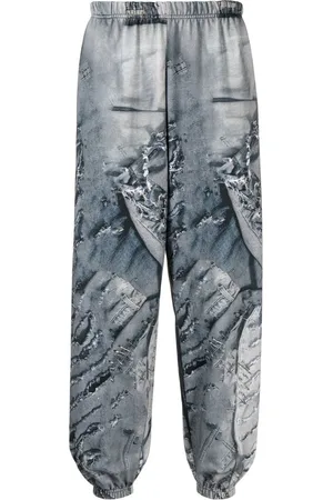 Natasha Zinko Jogginghose mit Jeans-Print